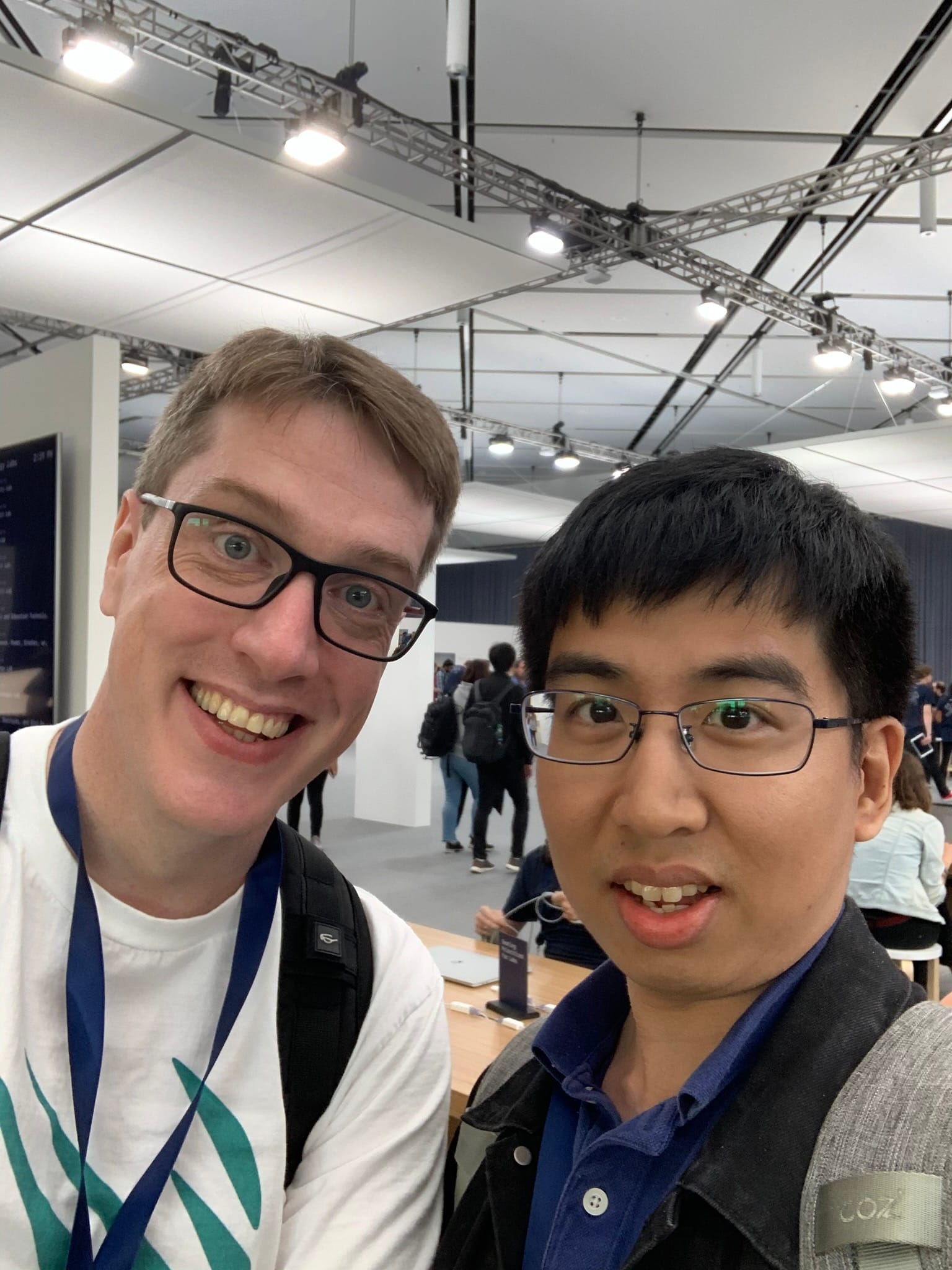 Met Paul Hudson in WWDC19