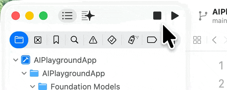 冷門 Xcode 技巧：Run 按鈕可以長按，就會出現其他選項，並且可以固定在那邊。